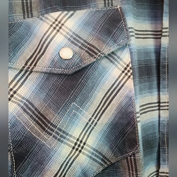 Wrangler Cowboy Brushpopper Longsleeve Button-up Shirt - Picture 5 of 10